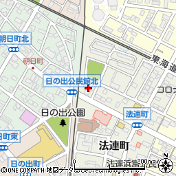 愛知県安城市法連町9周辺の地図