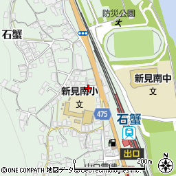 岡山県新見市石蟹555周辺の地図