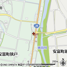 尾川酒店周辺の地図