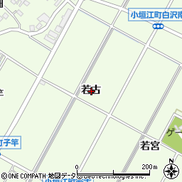 愛知県刈谷市小垣江町若古周辺の地図