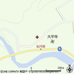 滋賀県甲賀市土山町鮎河1584周辺の地図