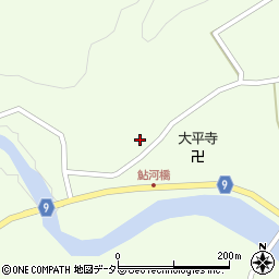 滋賀県甲賀市土山町鮎河1584周辺の地図