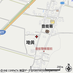 大阪府豊能郡能勢町地黄673-1周辺の地図