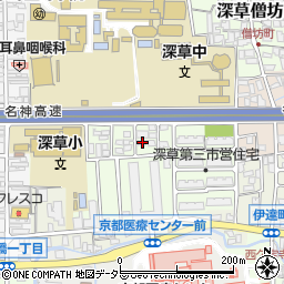 京都府京都市伏見区深草西伊達町88-27周辺の地図
