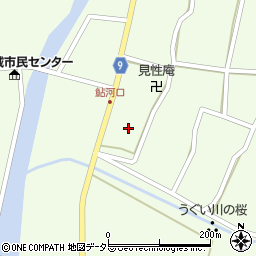 滋賀県甲賀市土山町鮎河609周辺の地図