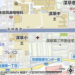 京都府京都市伏見区深草西伊達町88-23周辺の地図