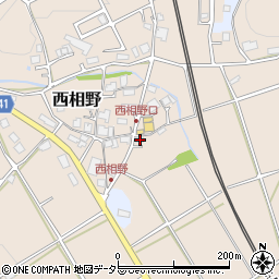 兵庫県三田市西相野191周辺の地図