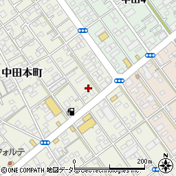 エスケー化研株式会社　静岡営業所周辺の地図