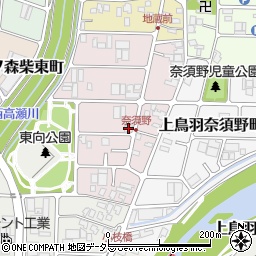 京都府京都市南区上鳥羽西浦町411周辺の地図
