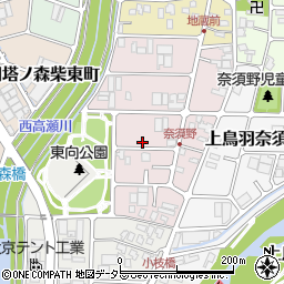 京都府京都市南区上鳥羽西浦町416周辺の地図