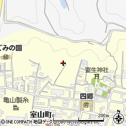三重県四日市市室山町周辺の地図