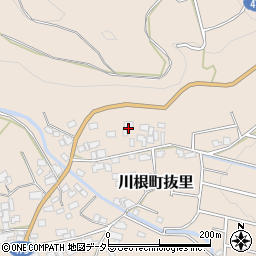 静岡県島田市川根町抜里975周辺の地図