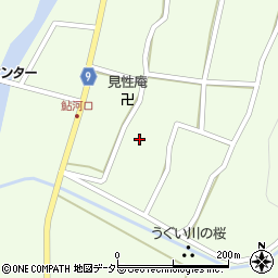 滋賀県甲賀市土山町鮎河621周辺の地図