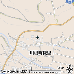 静岡県島田市川根町抜里976周辺の地図