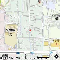 京都府京都市南区久世大藪町217周辺の地図