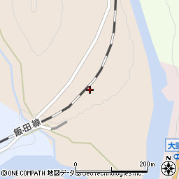 愛知県新城市豊岡梨木貝津周辺の地図