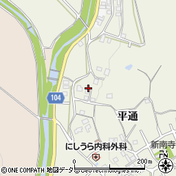 大阪府豊能郡能勢町平通5-6周辺の地図