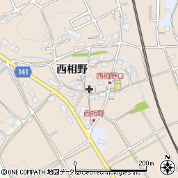 兵庫県三田市西相野209周辺の地図