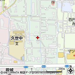 京都府京都市南区久世大藪町191周辺の地図