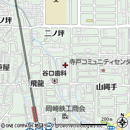 京都府向日市寺戸町二ノ坪19-23周辺の地図