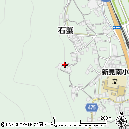 岡山県新見市石蟹522周辺の地図