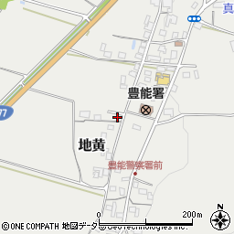 大阪府豊能郡能勢町地黄1207周辺の地図