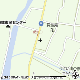 滋賀県甲賀市土山町鮎河605周辺の地図