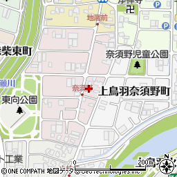 京都府京都市南区上鳥羽西浦町267周辺の地図