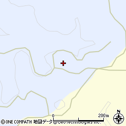 愛知県岡崎市才栗町上切山周辺の地図