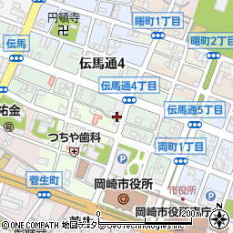 鈴木金物店　経理部周辺の地図