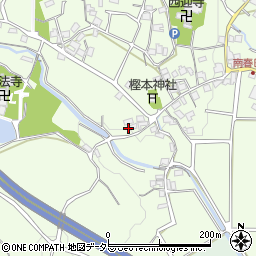 京都府京都市西京区大原野南春日町847周辺の地図