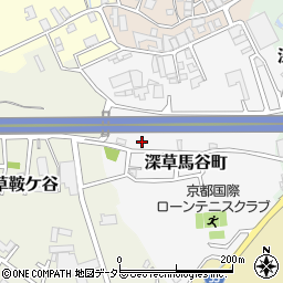 京都府京都市伏見区深草馬谷町26周辺の地図