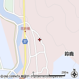兵庫県三田市鈴鹿254-2周辺の地図