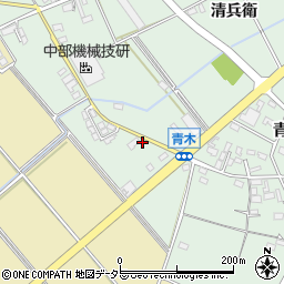愛知県安城市箕輪町権現周辺の地図