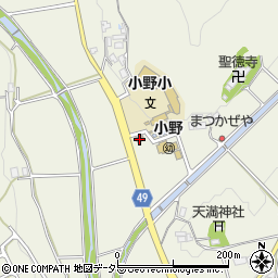 兵庫県三田市小野1743周辺の地図