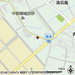 愛知県安城市箕輪町（権現）周辺の地図
