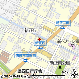 アップガレージ四日市店周辺の地図