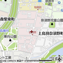 京都府京都市南区上鳥羽西浦町409周辺の地図