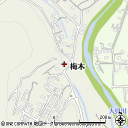 静岡県伊豆市梅木141-1周辺の地図