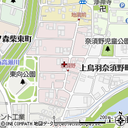 京都府京都市南区上鳥羽西浦町408周辺の地図