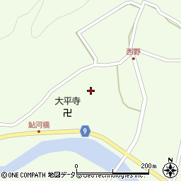 滋賀県甲賀市土山町鮎河1657周辺の地図