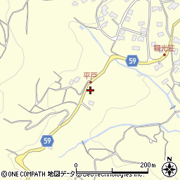 静岡県伊東市鎌田1105-36周辺の地図