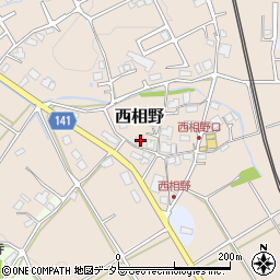 兵庫県三田市西相野220周辺の地図