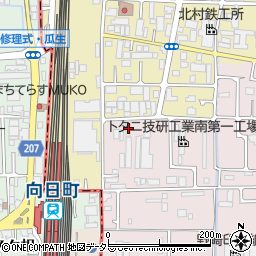 京都府京都市南区久世殿城町94周辺の地図