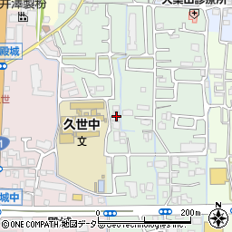 京都府京都市南区久世大藪町176周辺の地図