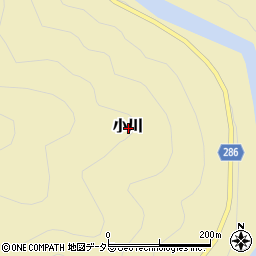 静岡県浜松市天竜区小川周辺の地図