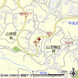 静岡県伊東市鎌田510周辺の地図