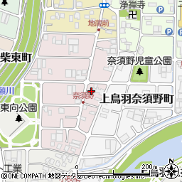 京都府京都市南区上鳥羽西浦町269周辺の地図