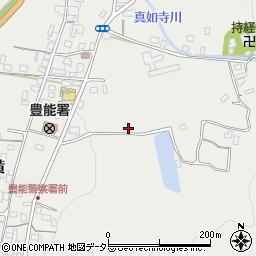 大阪府豊能郡能勢町地黄638-2周辺の地図