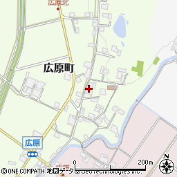 兵庫県加西市広原町342周辺の地図